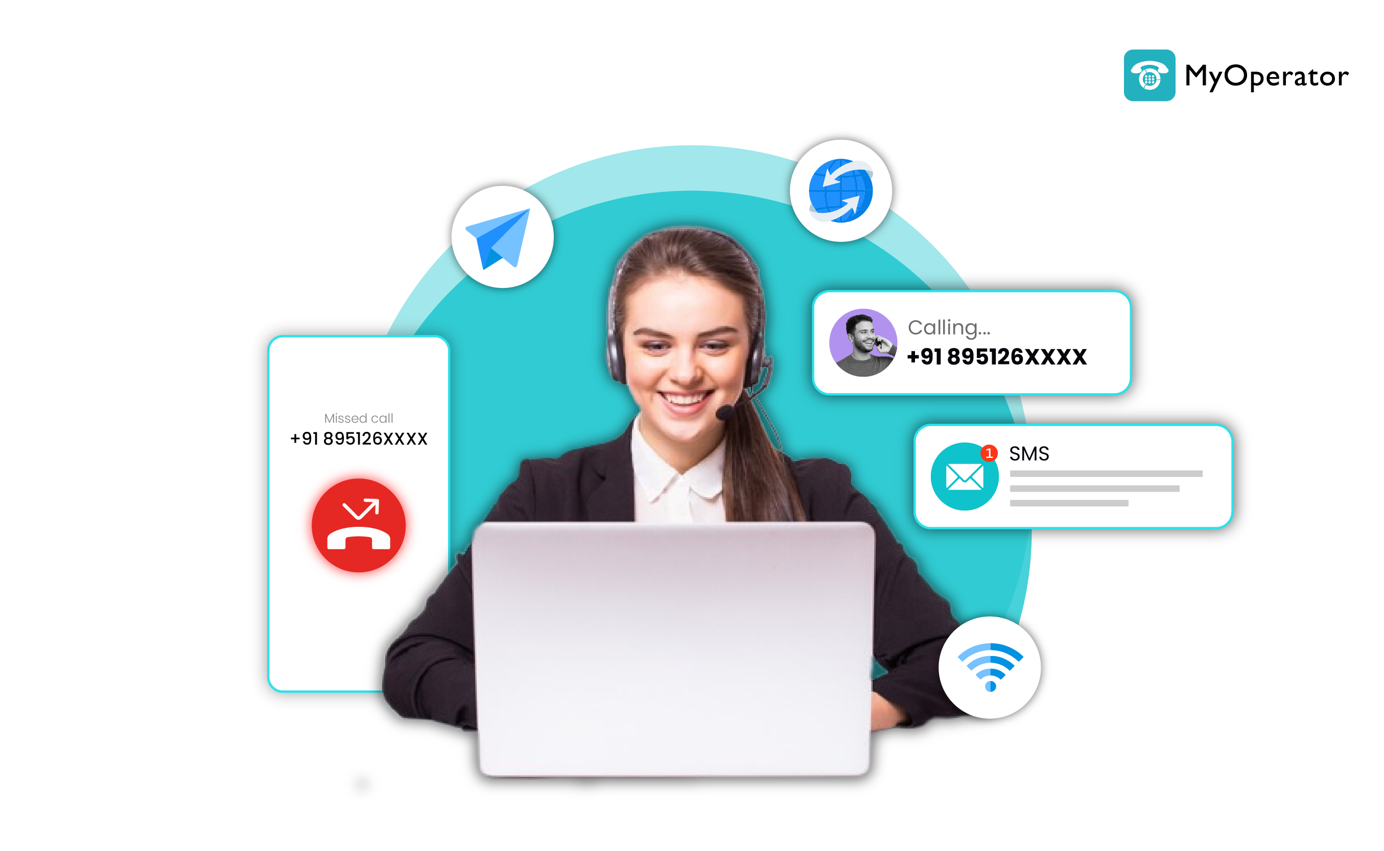 Missed call service for business
